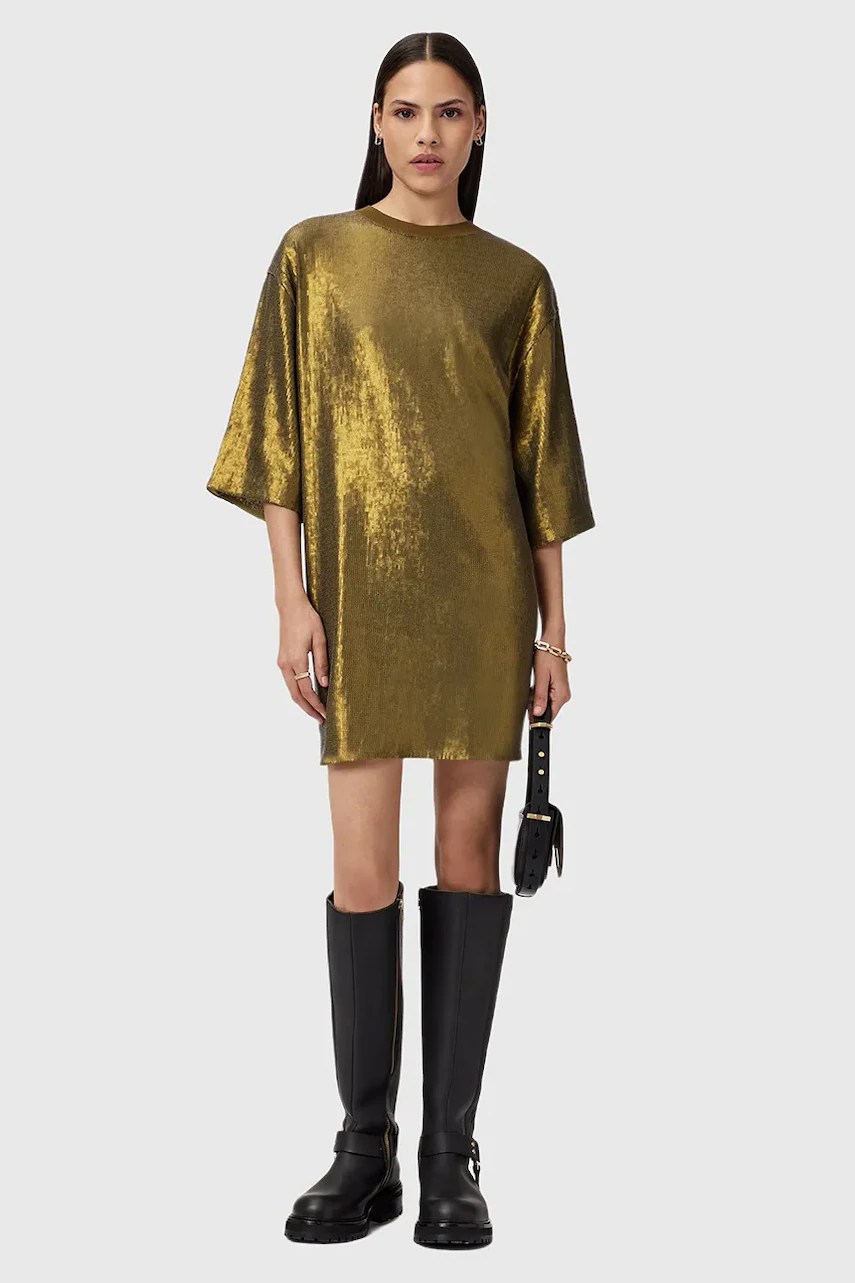 Rochie AllSaints OPAL LOGO Rochie AllSaints OPAL LOGO