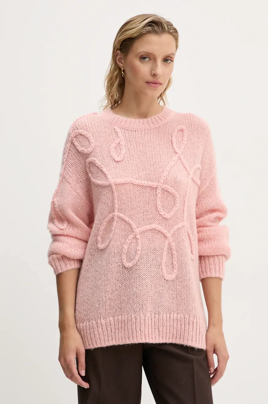 Pulover de lână MUNTHE TAHLIS Pulover de lână MUNTHE TAHLIS