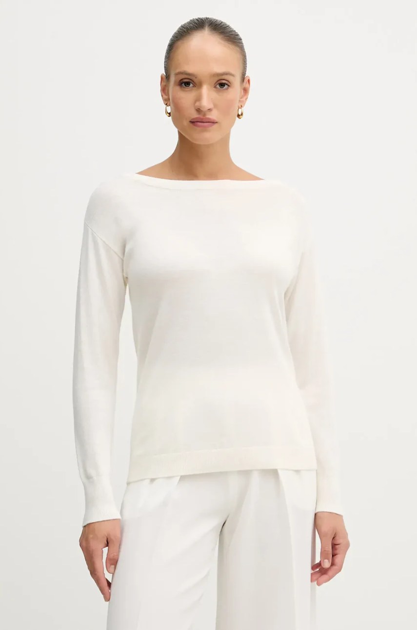 Pulover sisley din lână Pulover sisley din lână