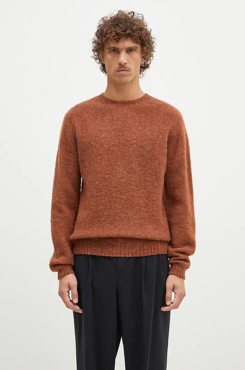 Pulover de lână norse projects Birnir din Lambswool periat Pulover de lână norse projects Birnir din Lambswool periat