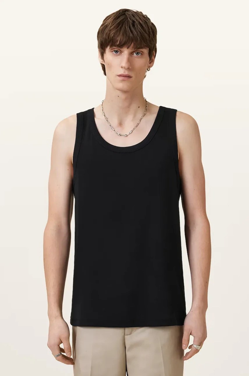 Top EDWARDS VEST din bumbac AllSaints Top EDWARDS VEST din bumbac AllSaints