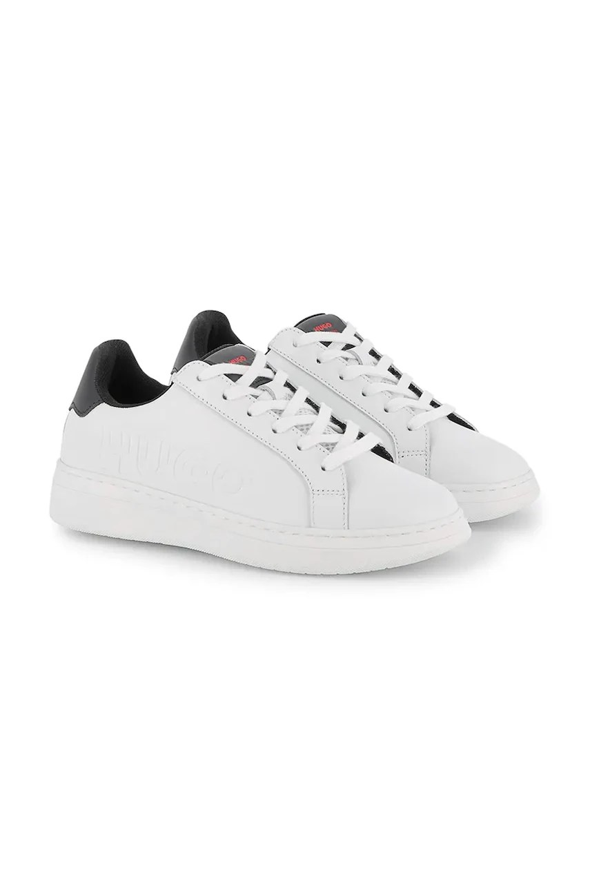 Sneakers băieți HUGO din piele Sneakers băieți HUGO din piele