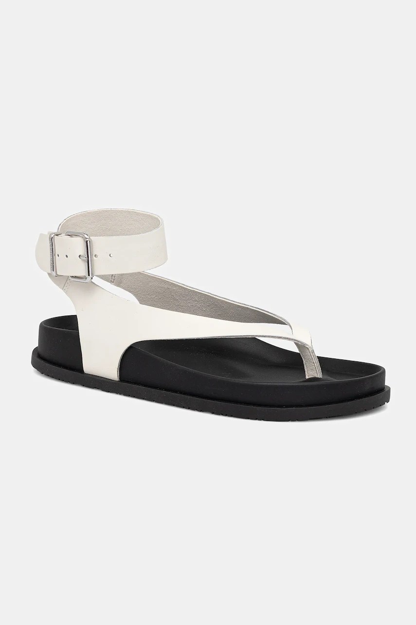 Sandale din piele tommy jeans TJW ANKLE STRAP Sandale din piele tommy jeans TJW ANKLE STRAP