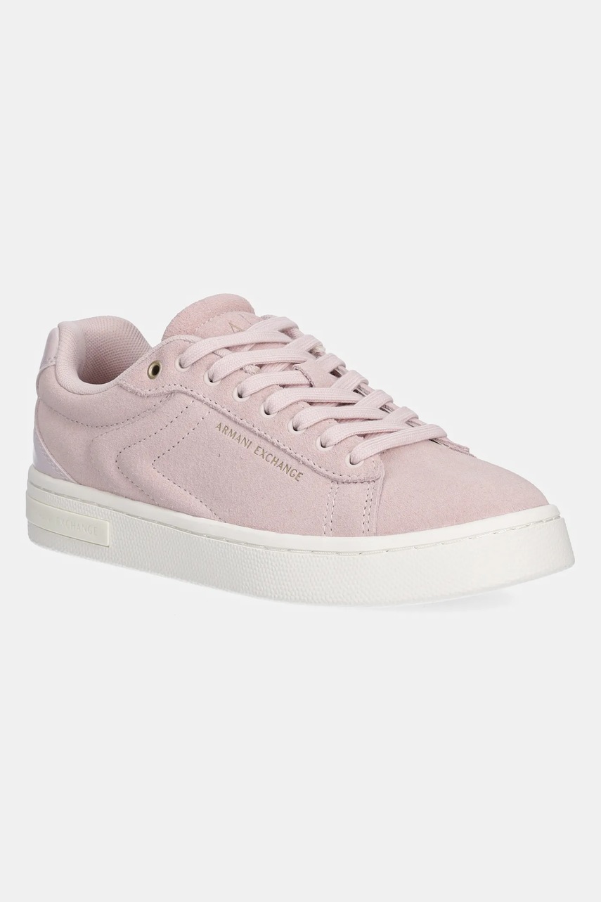 Sneakers din piele întoarsă armani exchange Sneakers din piele întoarsă armani exchange