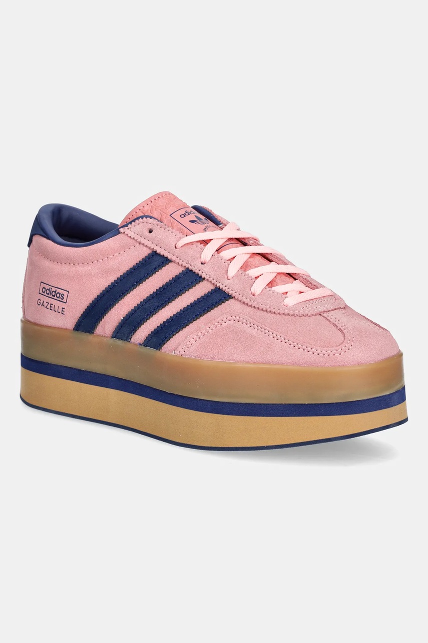 Adidas originals pantofi sport gazelle stack w din piele întoarsă Adidas originals pantofi sport gazelle stack w din piele întoarsă
