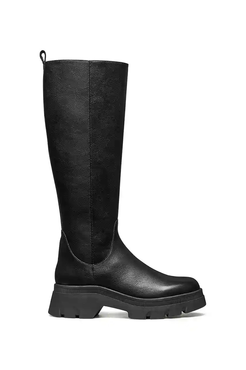 Cizme din piele geox d PLUETTE Cizme din piele geox d PLUETTE