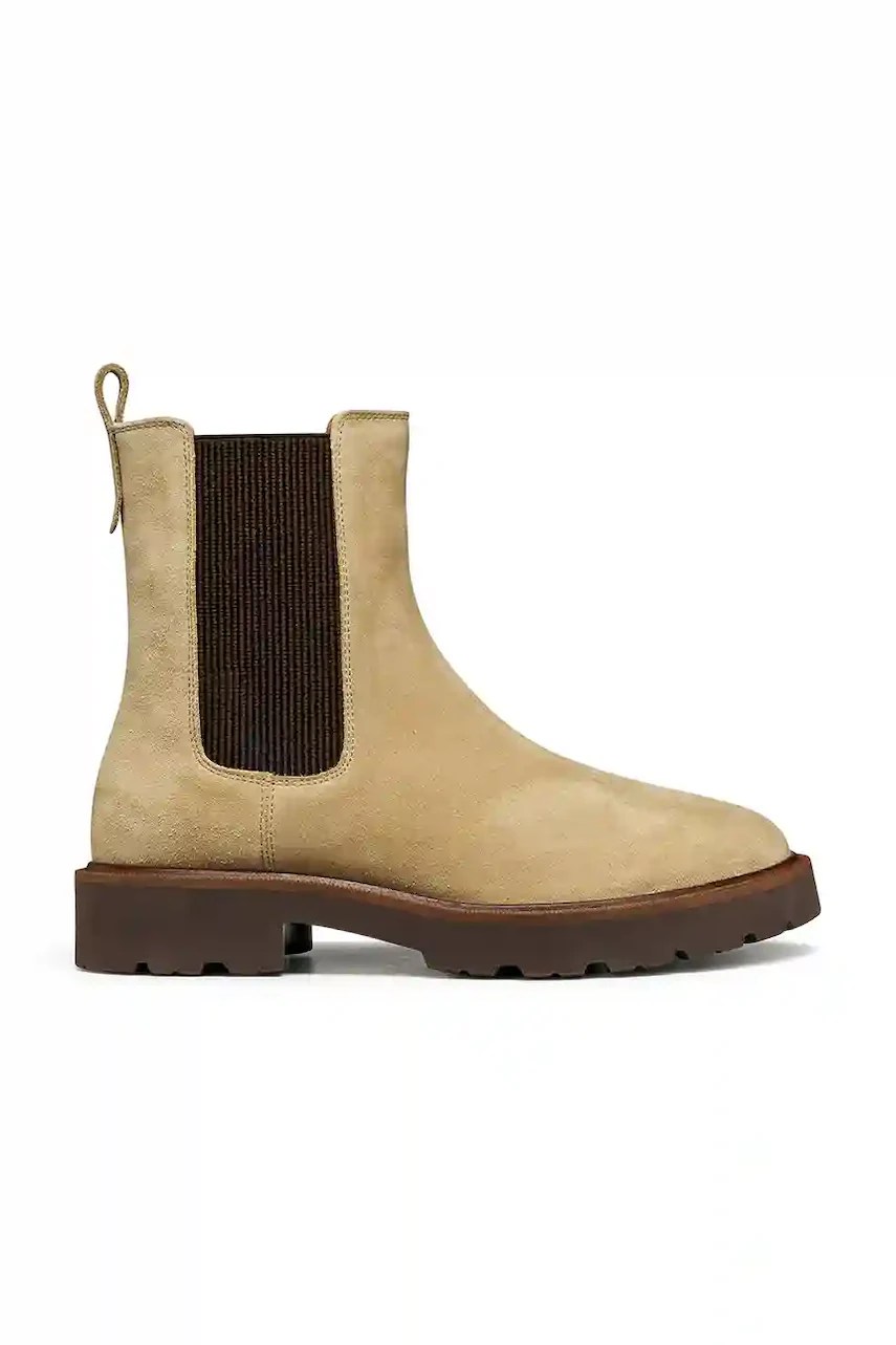 Cizme geox d NORIZE din piele întoarsă Cizme geox d NORIZE din piele întoarsă