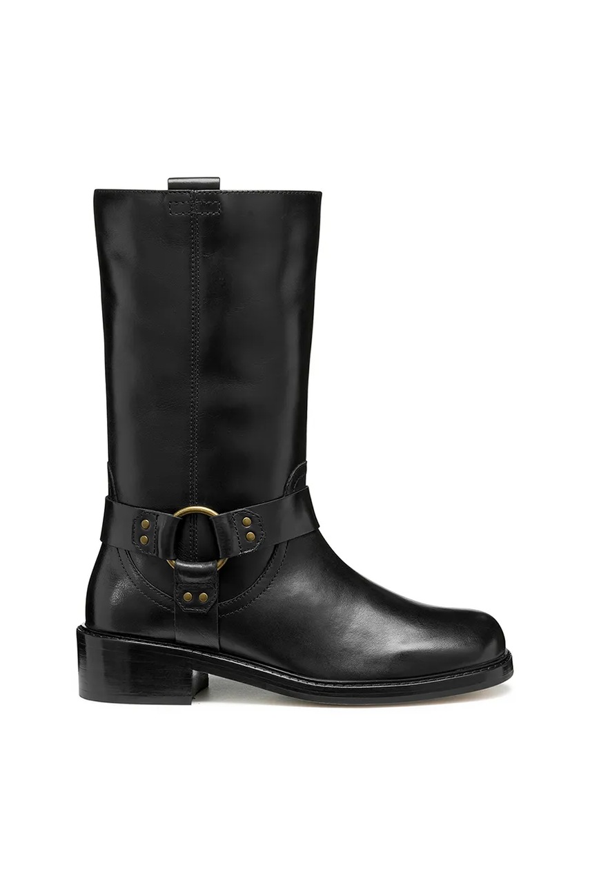 Cizme de piele geox d NALVIA Cizme de piele geox d NALVIA