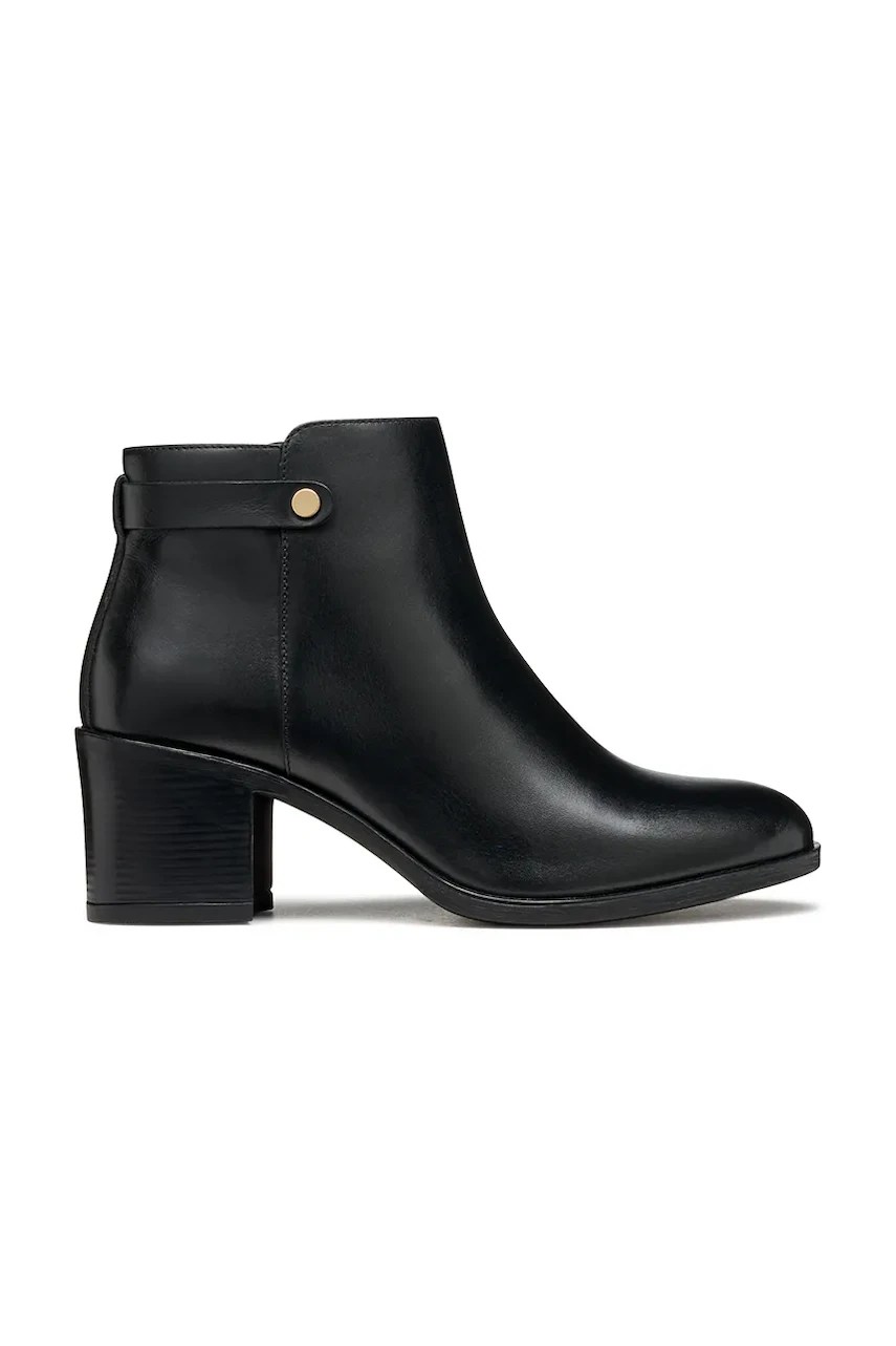 Cizme de piele geox d NEW ASHEEL Cizme de piele geox d NEW ASHEEL