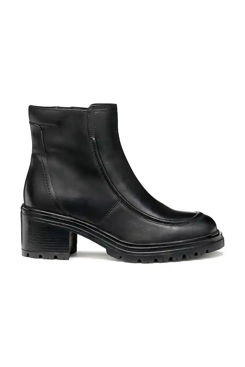 Geox cizme de piele DAMIANA Geox cizme de piele DAMIANA