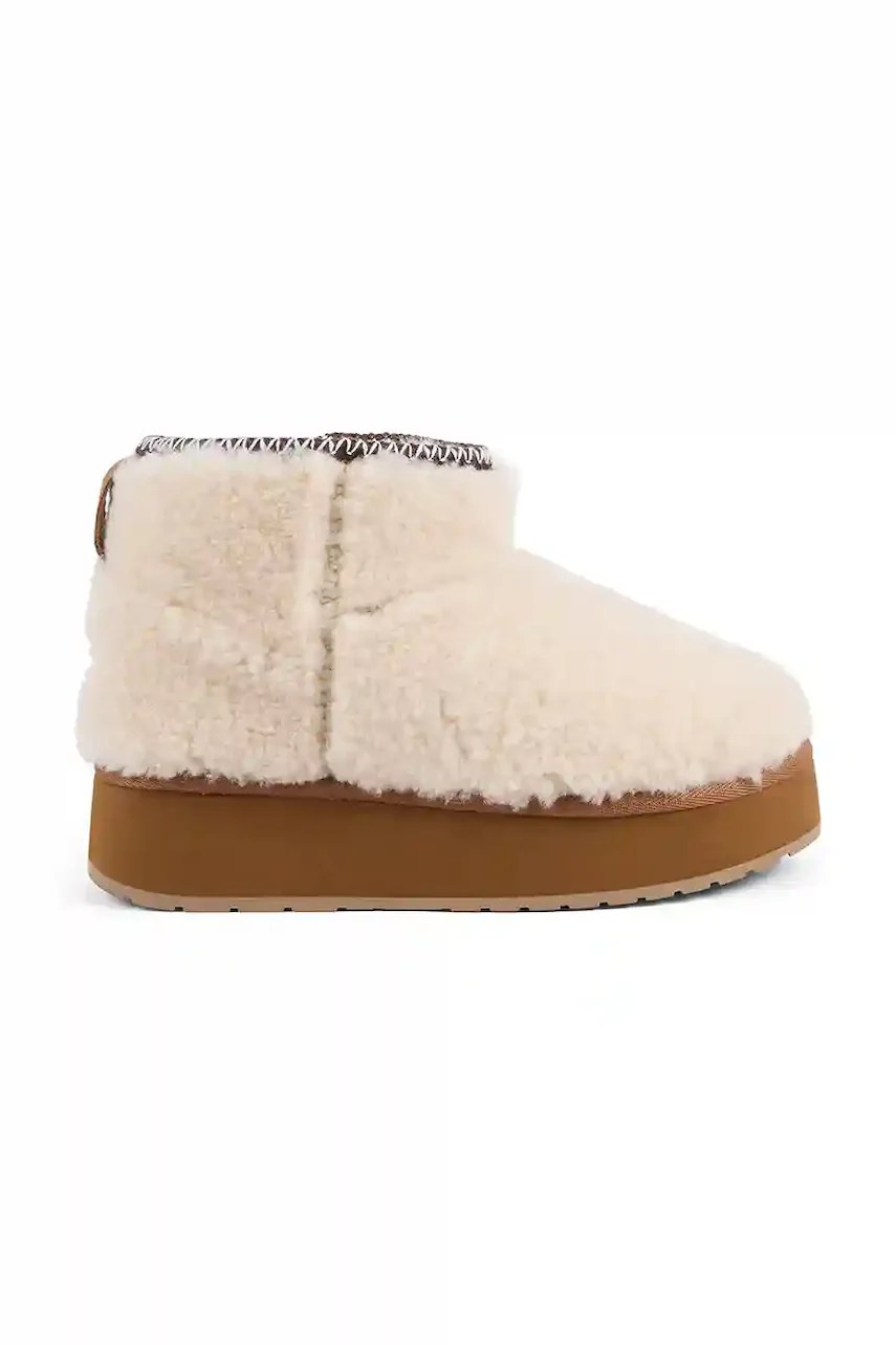 Cizme de zăpadă emu australia Stinger Micro Flatform Teddy Cizme de zăpadă emu australia Stinger Micro Flatform Teddy