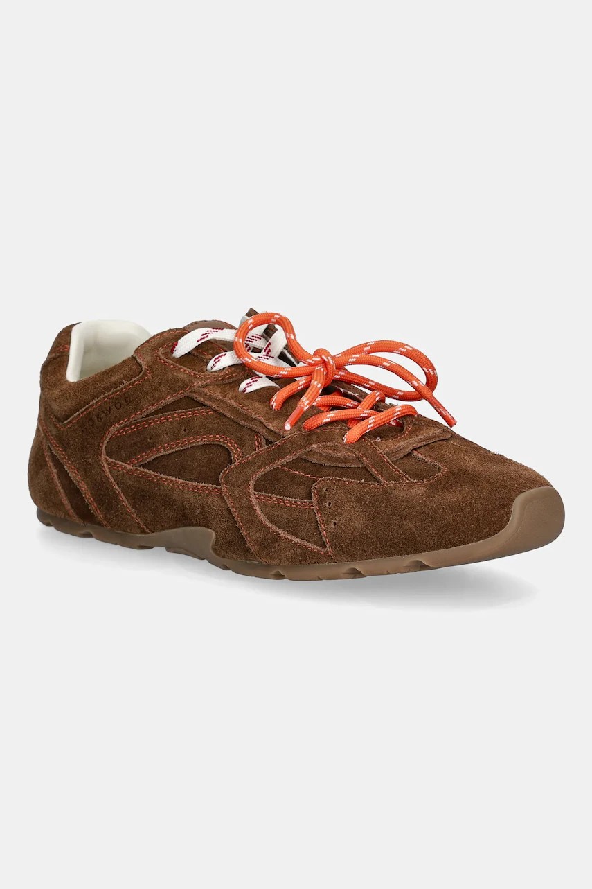 Nokwol pantofi sport din piele întoarsă Atlas Tan Suede Nokwol pantofi sport din piele întoarsă Atlas Tan Suede