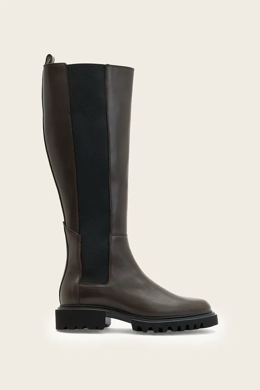 Ghete de piele AllSaints MAEVE BOOT Ghete de piele AllSaints MAEVE BOOT