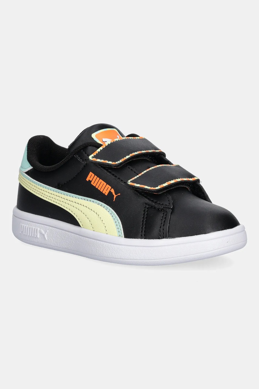 Puma sneakers pentru fete smash 3.0 playdate v PS Puma sneakers pentru fete smash 3.0 playdate v PS