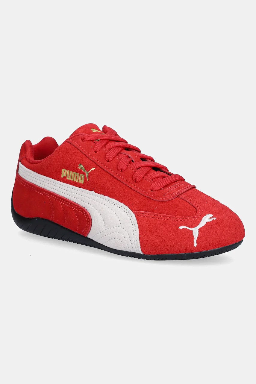 Puma sneakers băieți din piele întoarsă speedcat OG Jr Puma sneakers băieți din piele întoarsă speedcat OG Jr