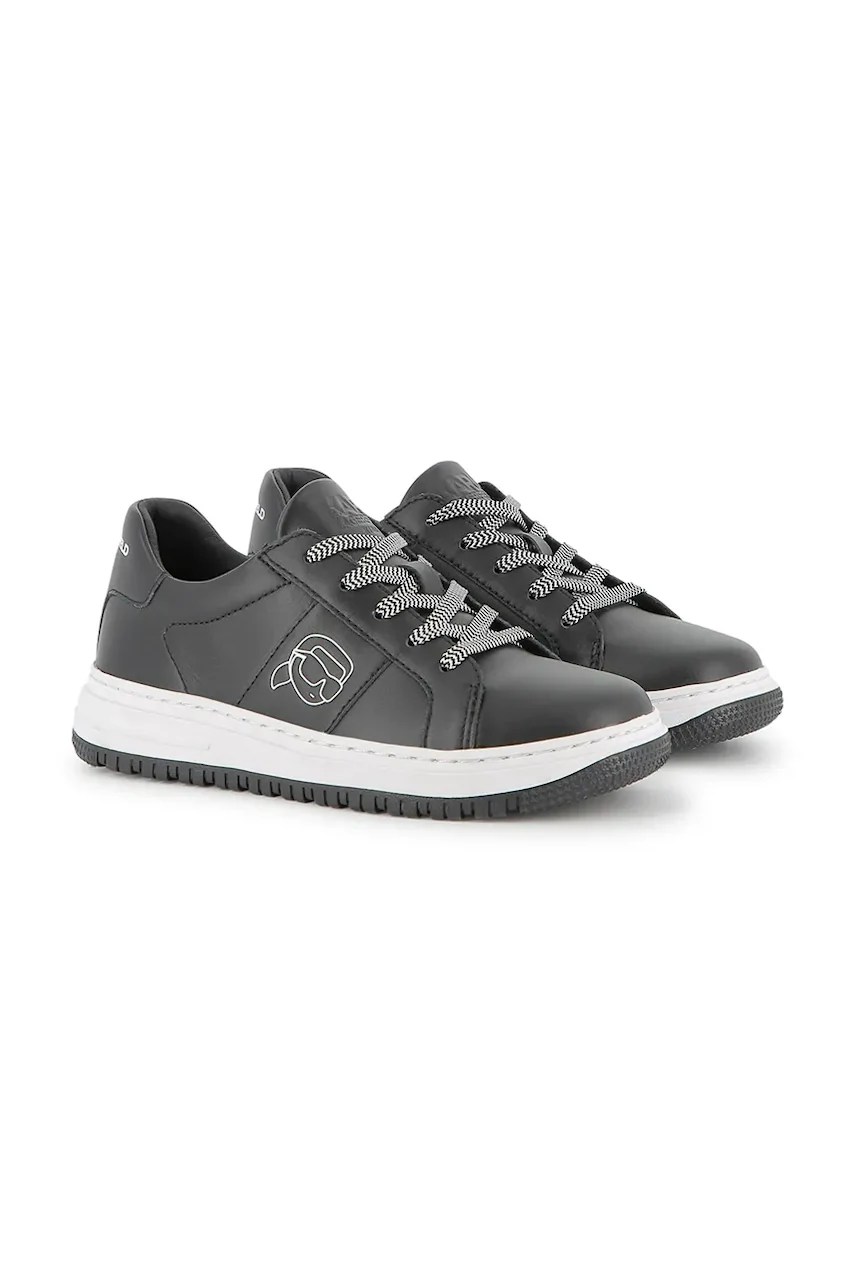 Sneakers karl lagerfeld din piele pentru băieți Sneakers karl lagerfeld din piele pentru băieți