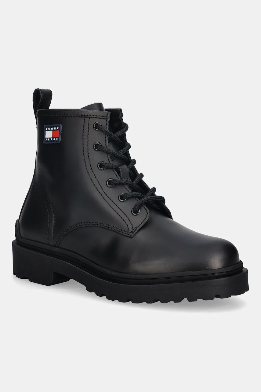 Ghete bărbați tommy jeans TJM LACE UP RUBBERIZED Ghete bărbați tommy jeans TJM LACE UP RUBBERIZED
