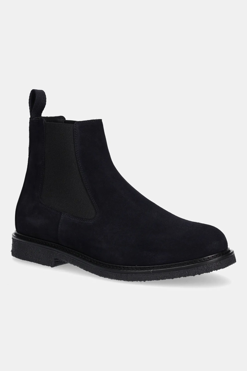 Boss botine din piele întoarsă Kope Boss botine din piele întoarsă Kope