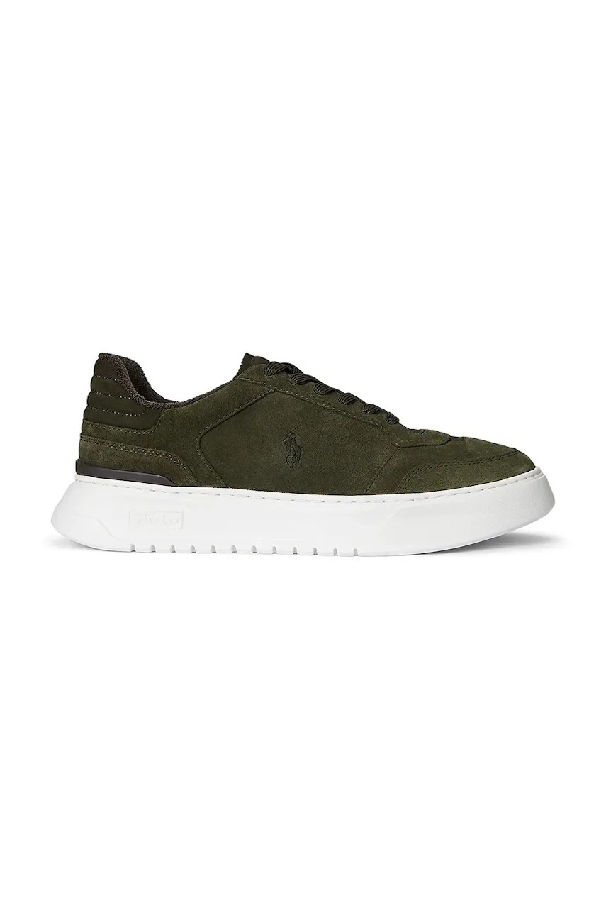 Sneakers bărbați polo ralph lauren din piele întoarsă Rlite Sport Sneakers bărbați polo ralph lauren din piele întoarsă Rlite Sport