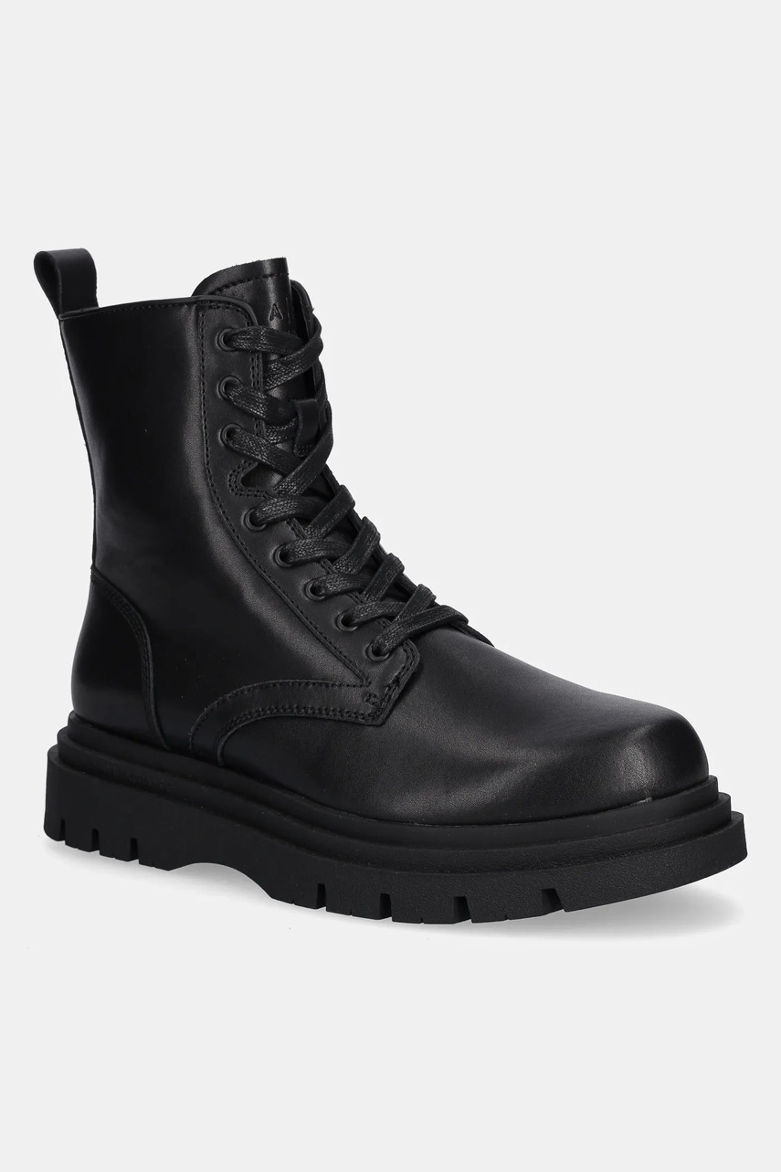 Bocanci de piele armani exchange Bocanci de piele armani exchange