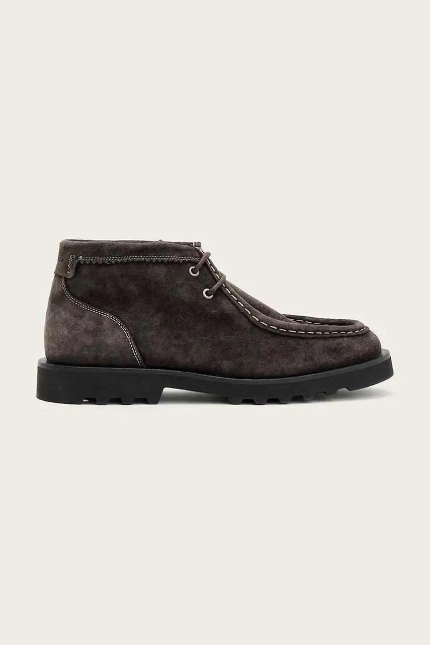 Pantofi bărbați AllSaints Skiff din piele întoarsă Pantofi bărbați AllSaints Skiff din piele întoarsă