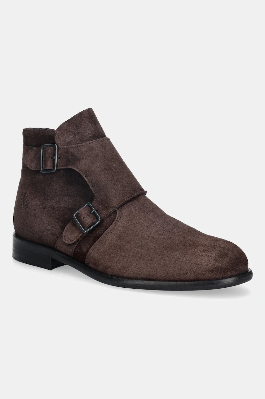 Fly london pantofi bărbați din piele întoarsă WOCH311FLY Fly london pantofi bărbați din piele întoarsă WOCH311FLY