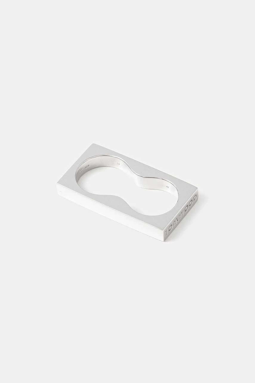 Inel Square Ring Double tom wood Inel Square Ring Double tom wood