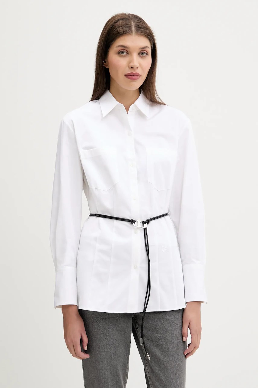 Cămașă din bumbac Everlee de la HUGO Cămașă din bumbac Everlee de la HUGO