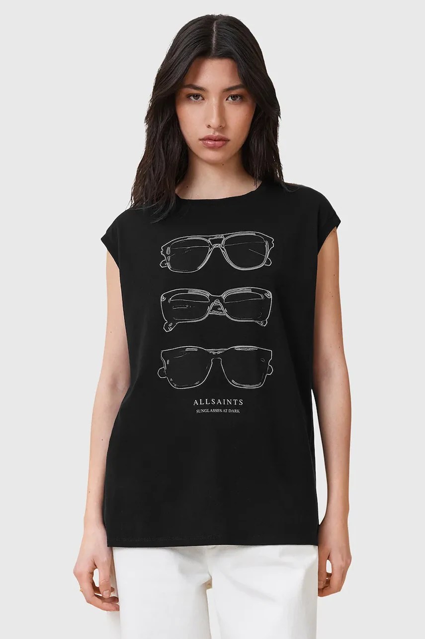 Bluză din bumbac organic SUNNIES AllSaints Bluză din bumbac organic SUNNIES AllSaints