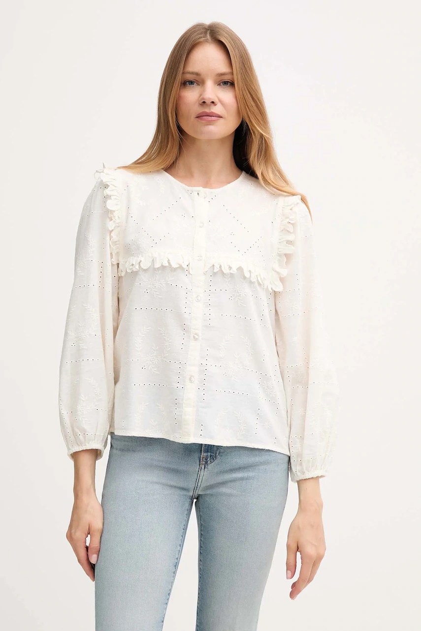 Hoss intropia cămașă cu amestec de in Hoss intropia cămașă cu amestec de in