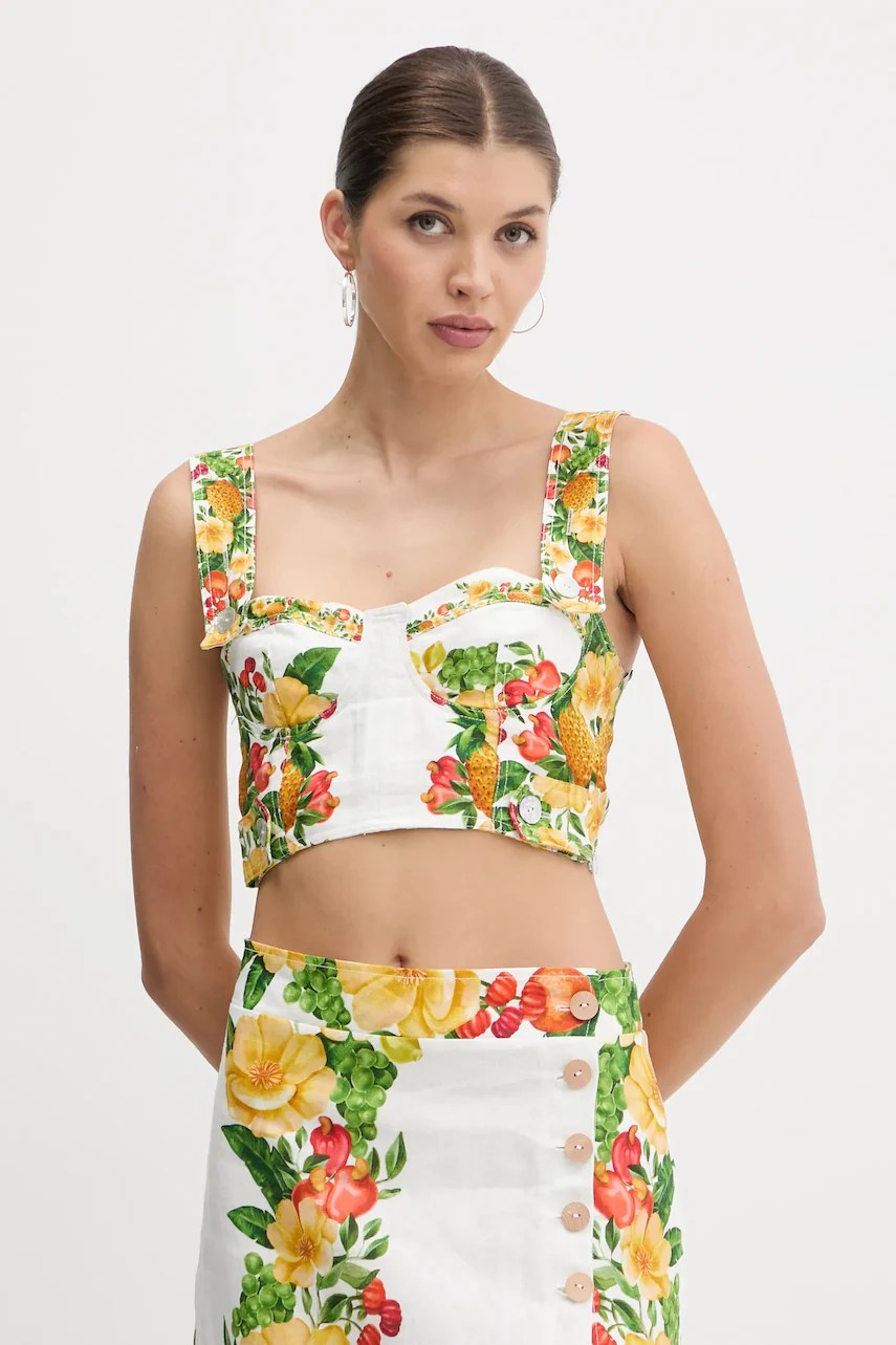 Bluză din in farm rio Bluză din in farm rio