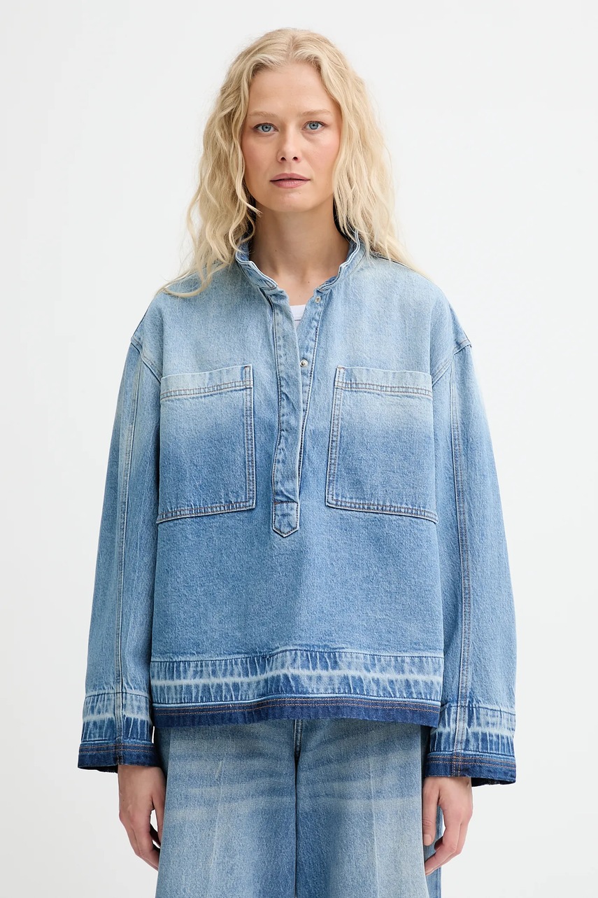 Geacă denim MUNTHE LUXA Geacă denim MUNTHE LUXA