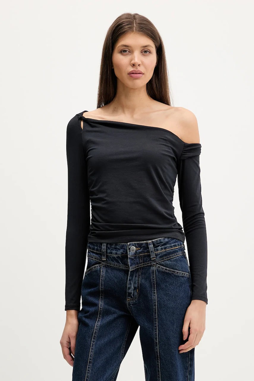 Abercrombie & fitch bluza cu mânecă lungă Abercrombie & fitch bluza cu mânecă lungă