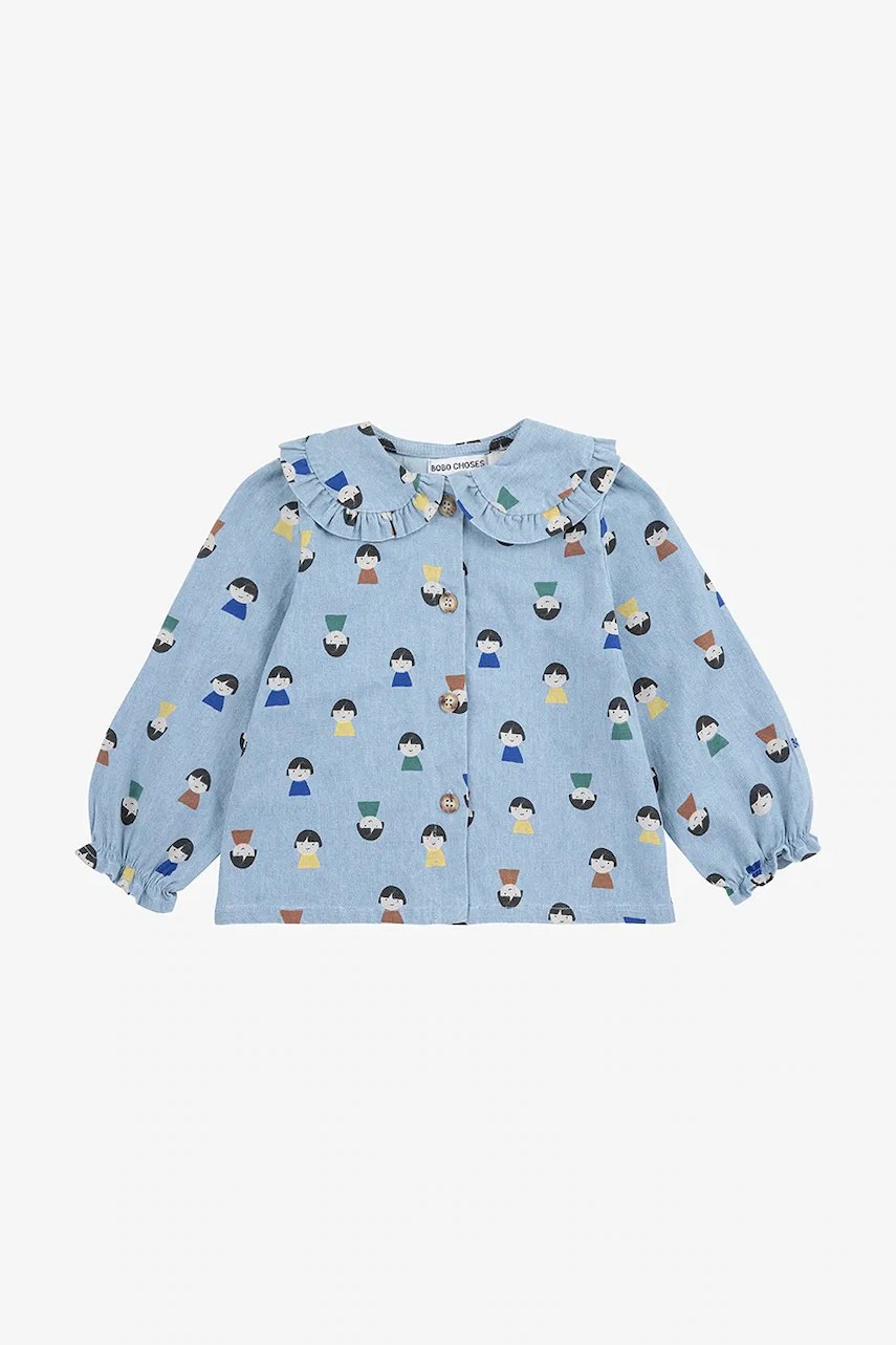 Bluză din bumbac pentru bebeluși bobo choses Game Pawns Bluză din bumbac pentru bebeluși bobo choses Game Pawns