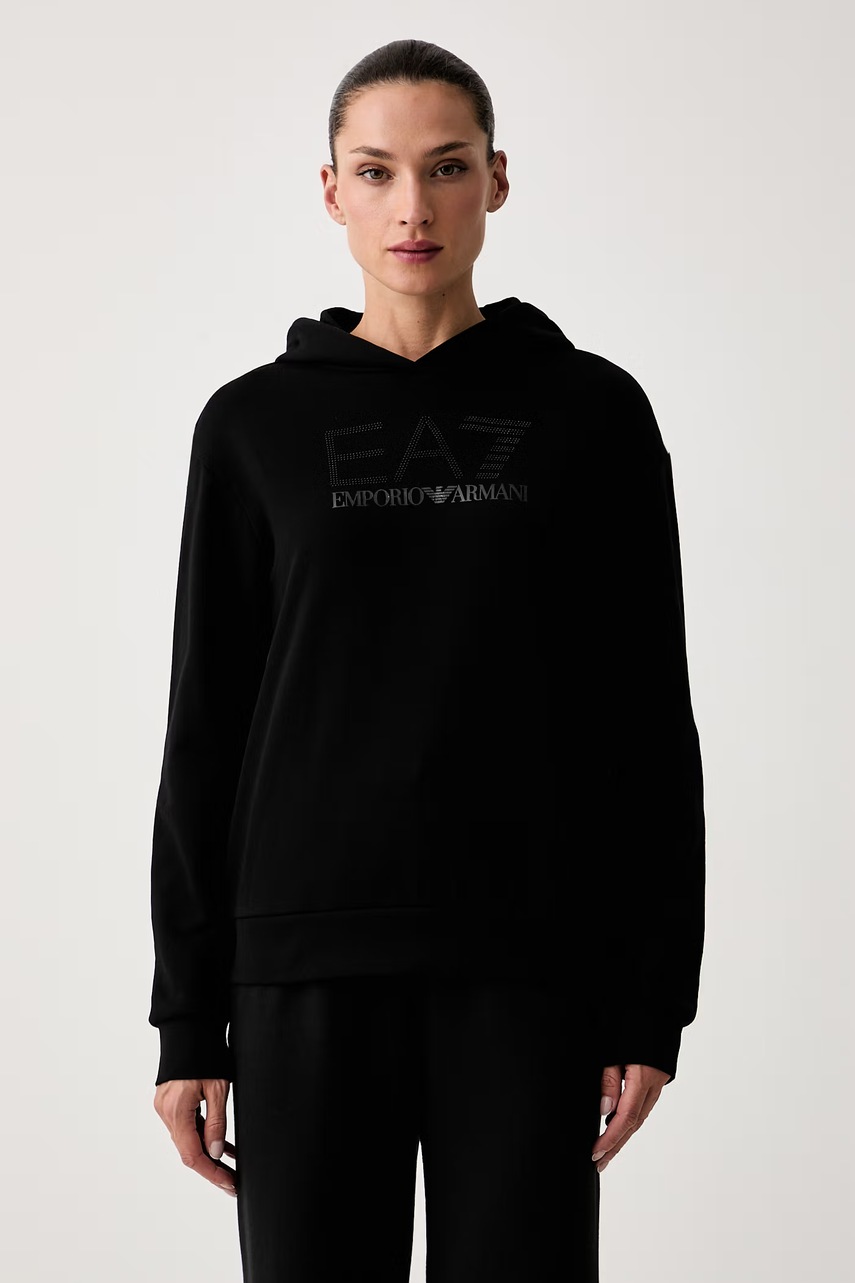 Hanorac cu glugă pentru femei – EA7 Emporio Armani Hanorac cu glugă pentru femei – EA7 Emporio Armani