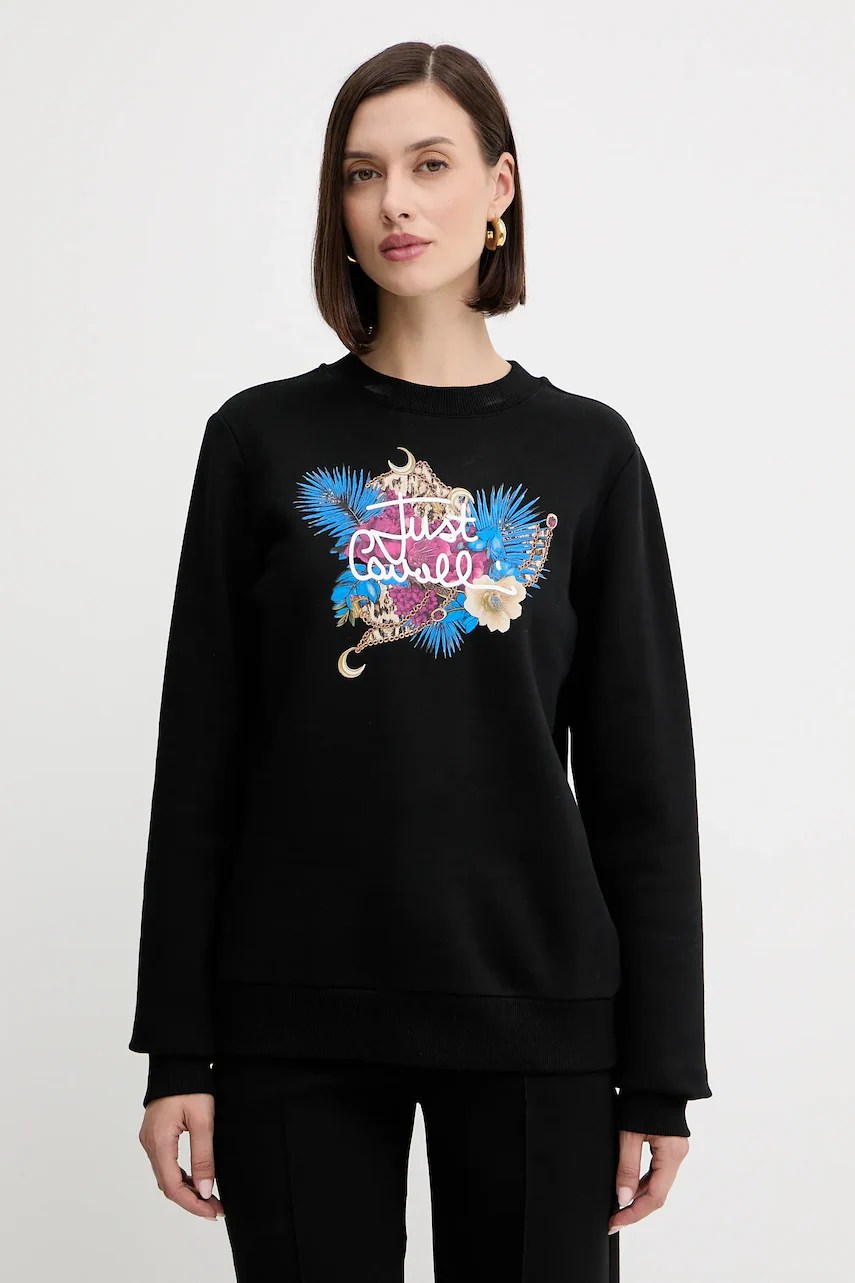 Hanorac din bumbac – JUST CAVALLI Hanorac din bumbac – JUST CAVALLI