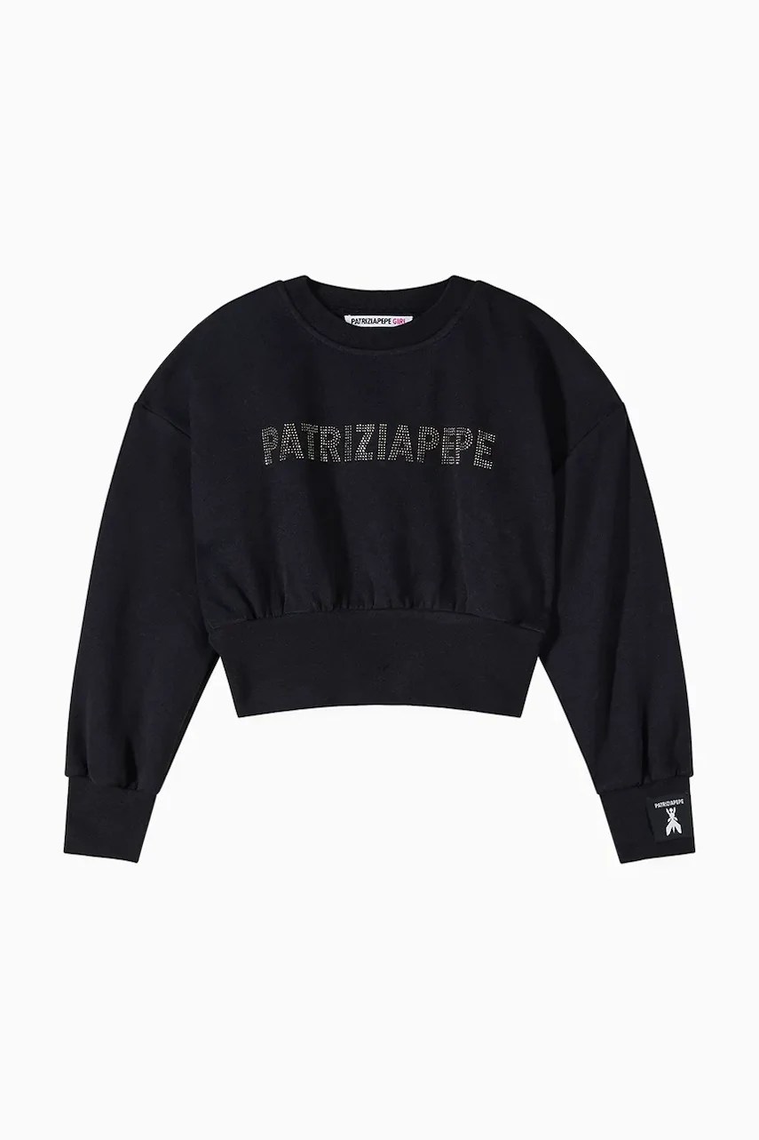 Hanorac patrizia pepe din bumbac pentru copii J315 Hanorac patrizia pepe din bumbac pentru copii J315