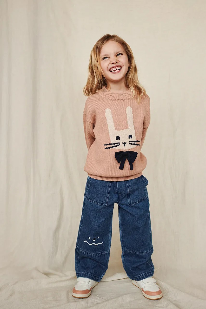 Pulover pentru copii liewood Orlane Embroidery Knit Jumper Pulover pentru copii liewood Orlane Embroidery Knit Jumper