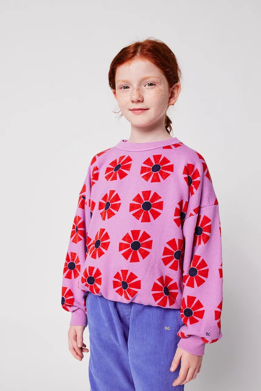 Hanorac de bumbac pentru copii bobo choses Kaleidoscope Hanorac de bumbac pentru copii bobo choses Kaleidoscope