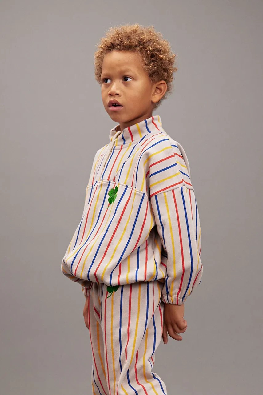 Mini rodini hanorac de bumbac pentru copii Clover Mini rodini hanorac de bumbac pentru copii Clover