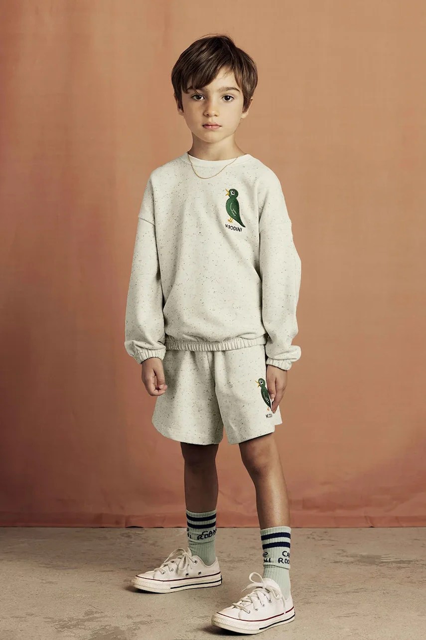 Mini rodini hanorac de bumbac pentru copii Mini rodini hanorac de bumbac pentru copii