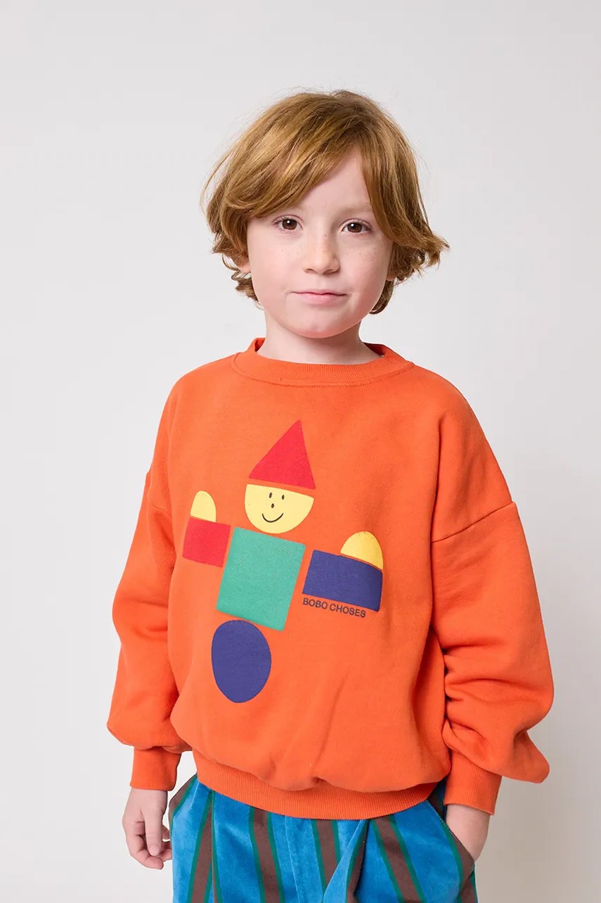 Hanorac bobo choses din bumbac pentru copii Wooden Toy Hanorac bobo choses din bumbac pentru copii Wooden Toy