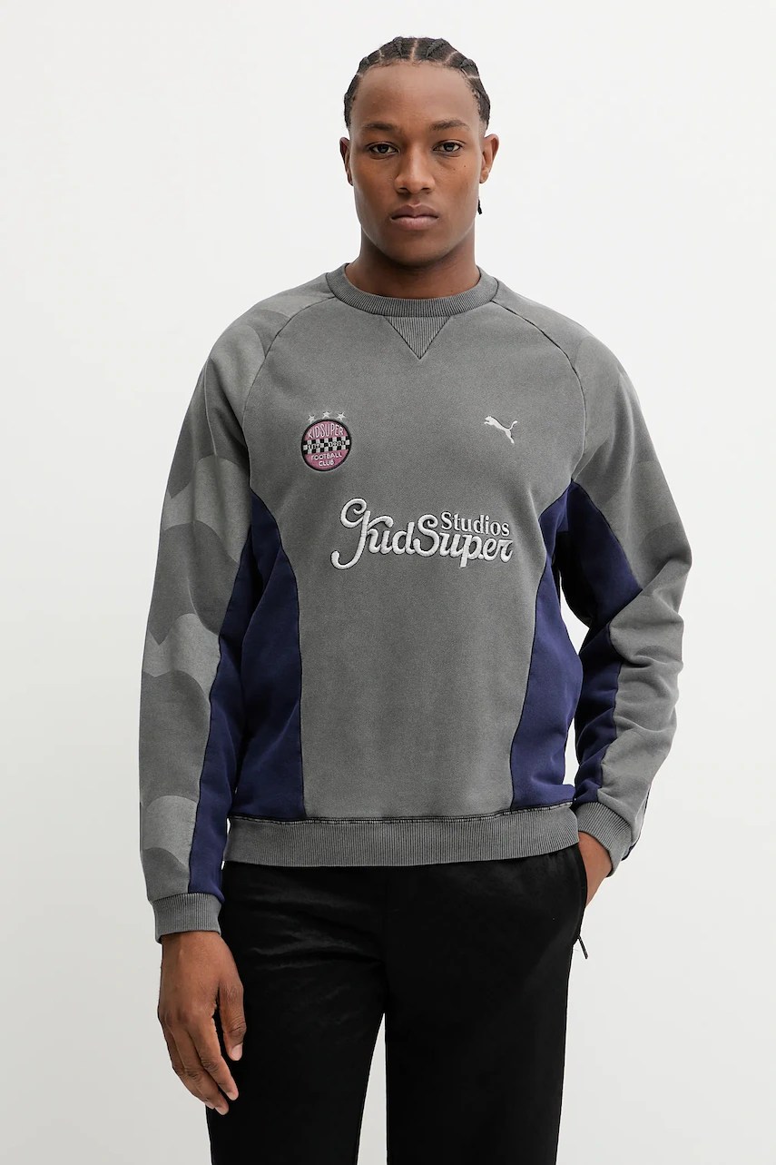 Hanorac de bumbac PUMA x KIDSUPER Hanorac de bumbac PUMA x KIDSUPER