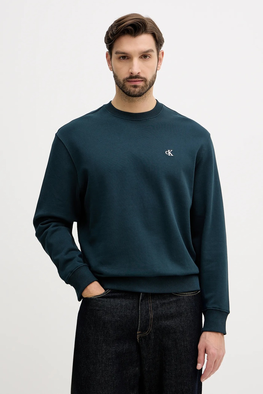 Hanorac de bărbați calvin klein jeans din bumbac Hanorac de bărbați calvin klein jeans din bumbac