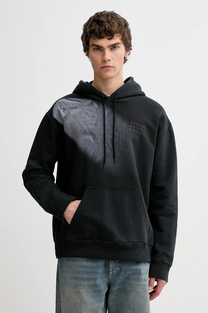 Hanorac de bumbac MM6 maison margiela pentru copii Hanorac de bumbac MM6 maison margiela pentru copii