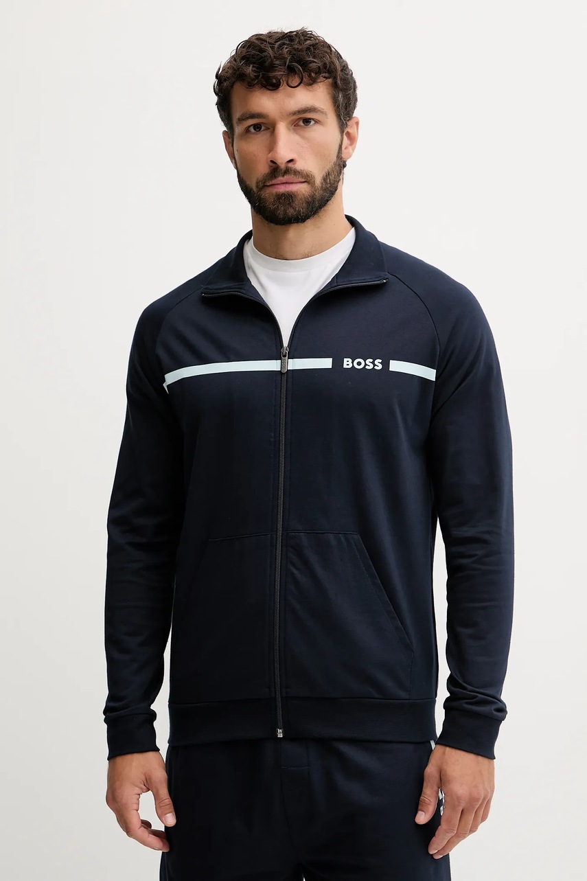 Boss hanorac de bumbac authentic jacket z Boss hanorac de bumbac authentic jacket z