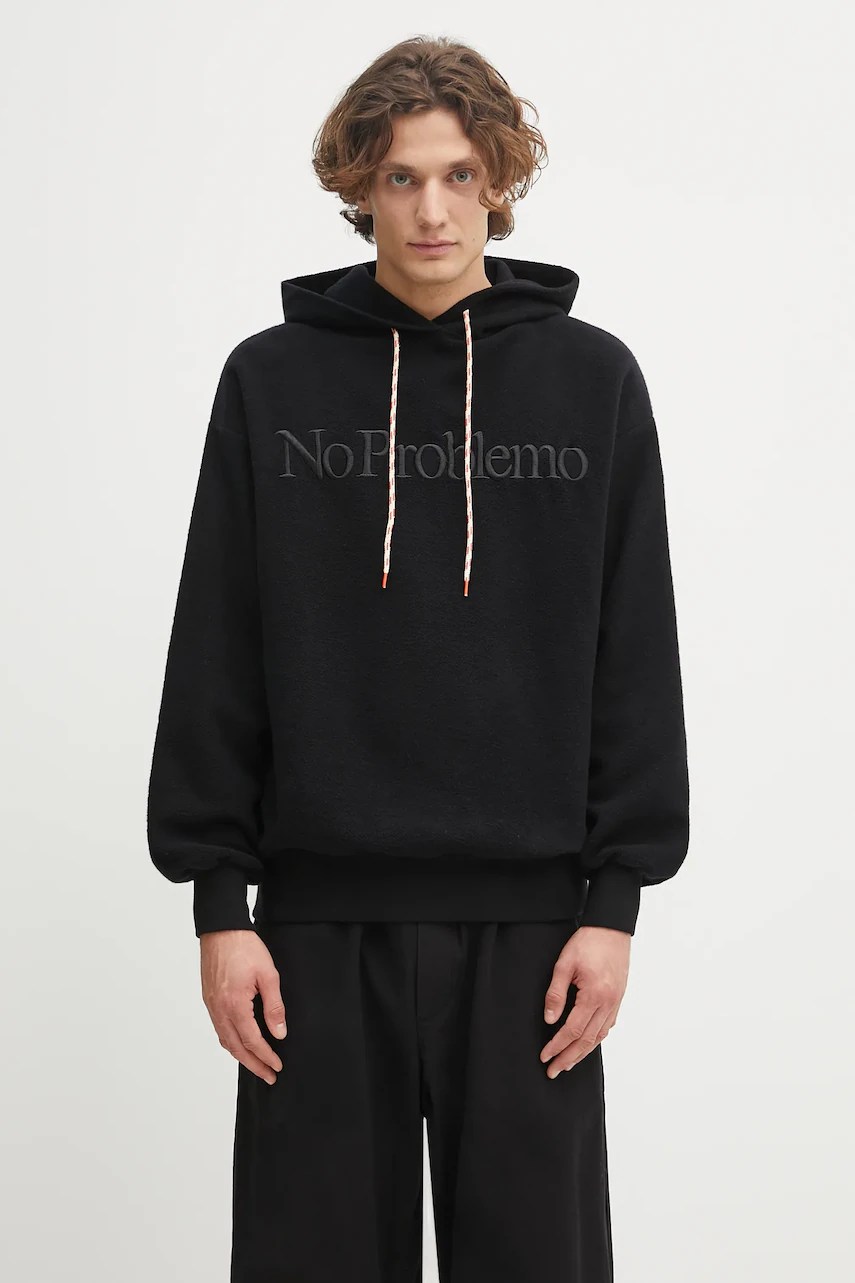 Hanorac de bumbac no problemo Reverse Fleece Hanorac de bumbac no problemo Reverse Fleece