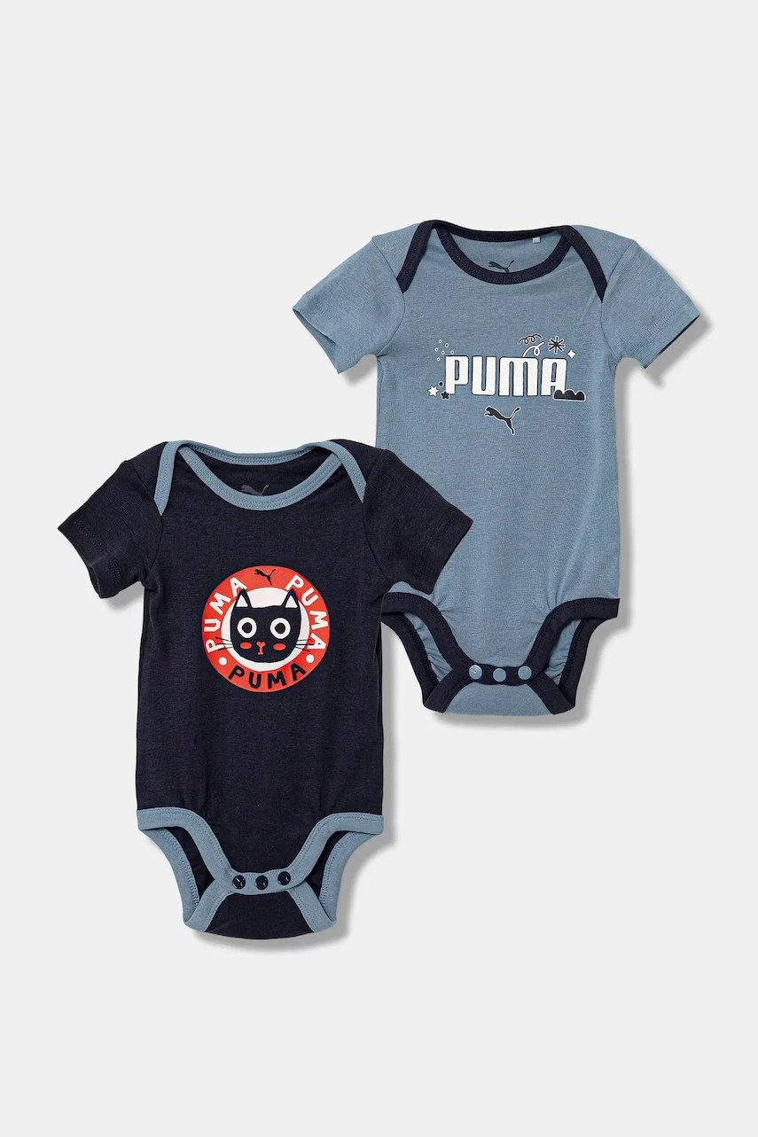 Body-uri din bumbac pentru bebeluși puma MINICATS, set 2-pack Body-uri din bumbac pentru bebeluși puma MINICATS, set 2-pack