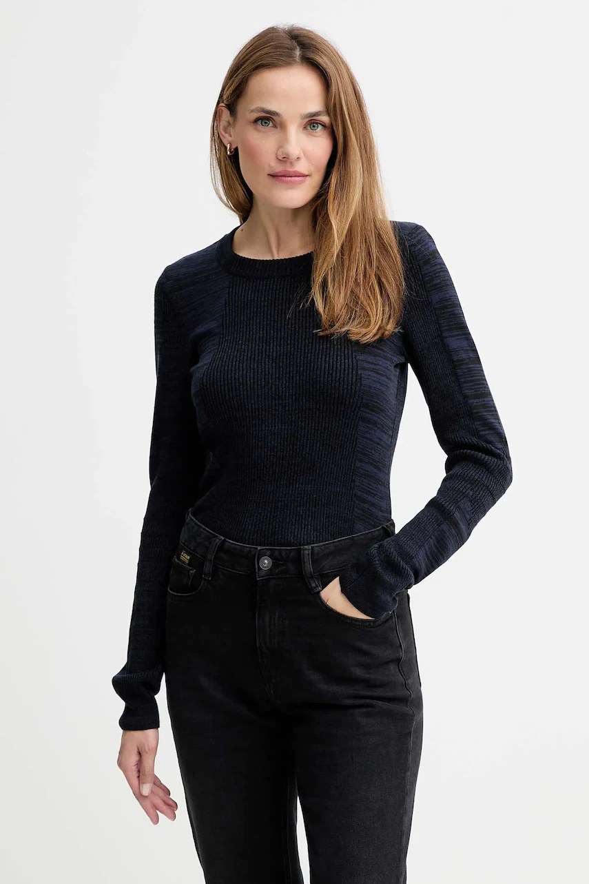 Pulover g-star 3D biker knit slim Pulover g-star 3D biker knit slim