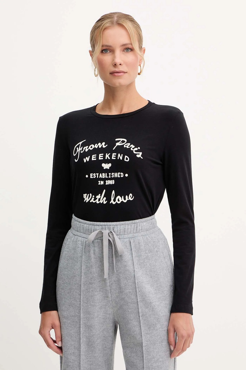 Bluză weekend max mara ALIAS cu mânecă lungă Bluză weekend max mara ALIAS cu mânecă lungă